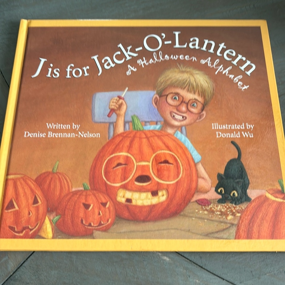 J IS FOR JACK-O-lantern a halloween alphabet